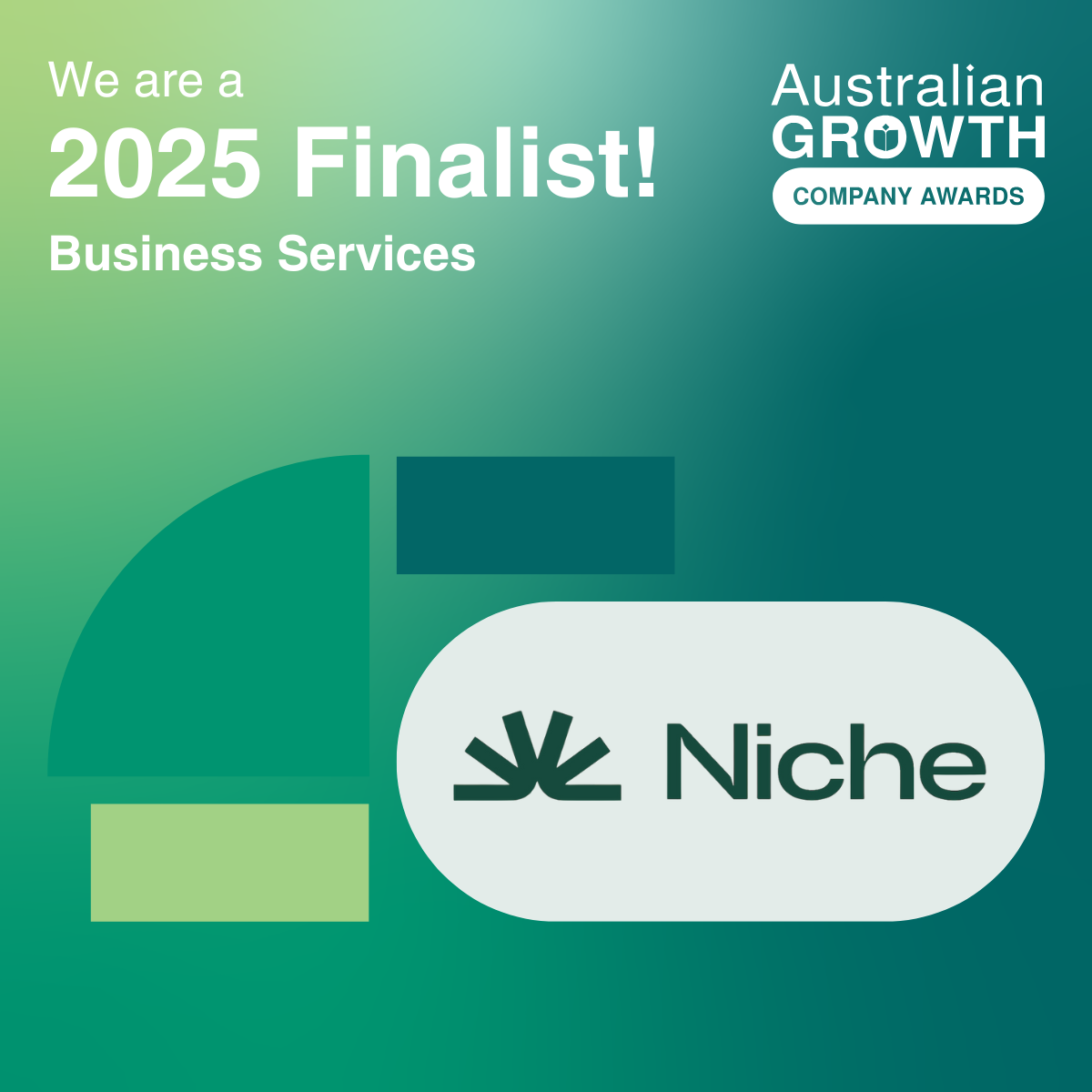 Niche named finalist at 2025 Australian Growth Company Awards